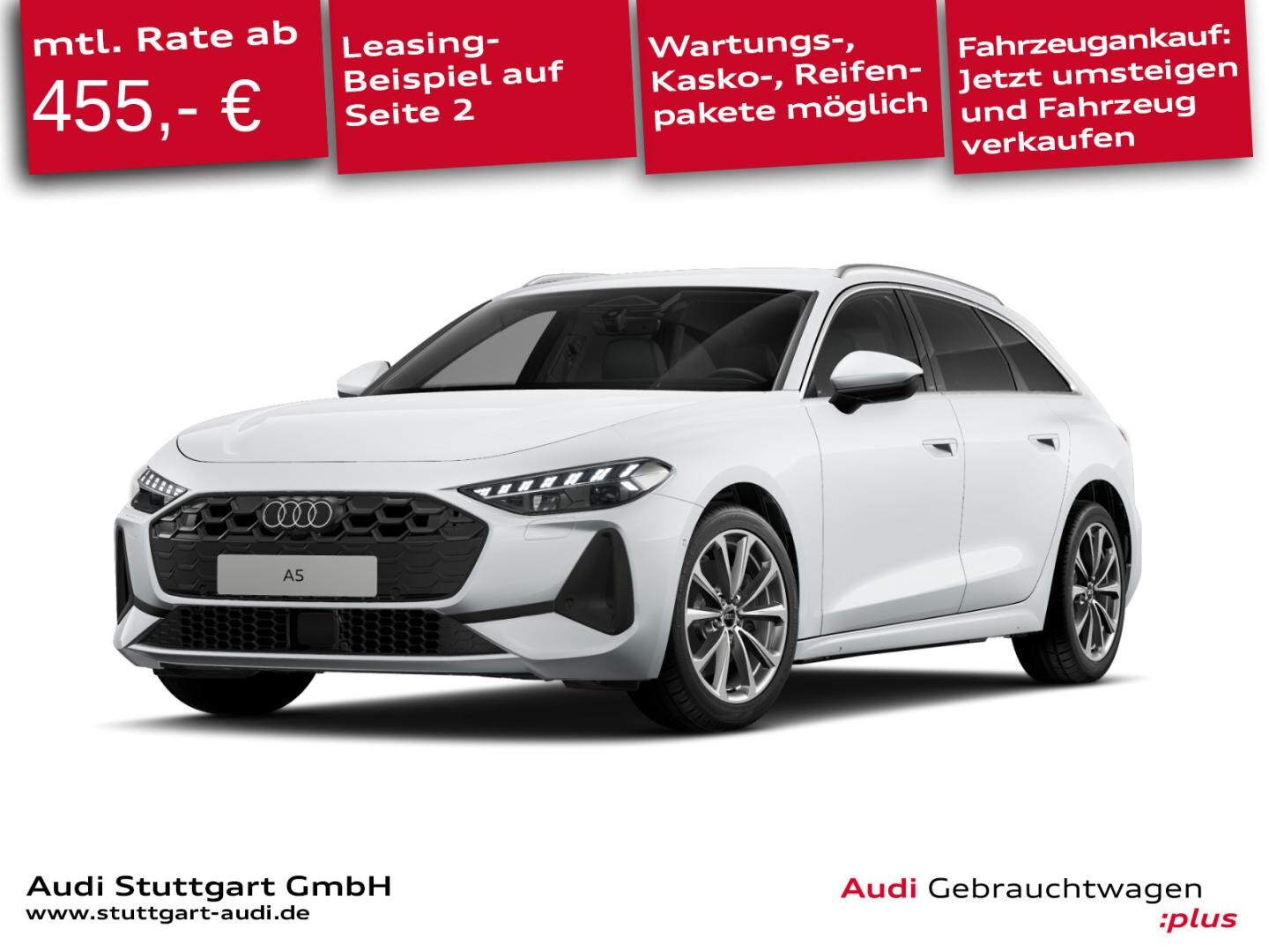 Bild über Audi A5 Avant TFSI S tronic - für weitere Informationen kontaktieren Sie den Audi Partner