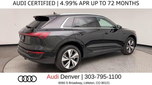 Used 2024 Audi Q8 e-tron Premium Plus with VIN WA15AAGE6RB025507 for sale in Littleton, CO