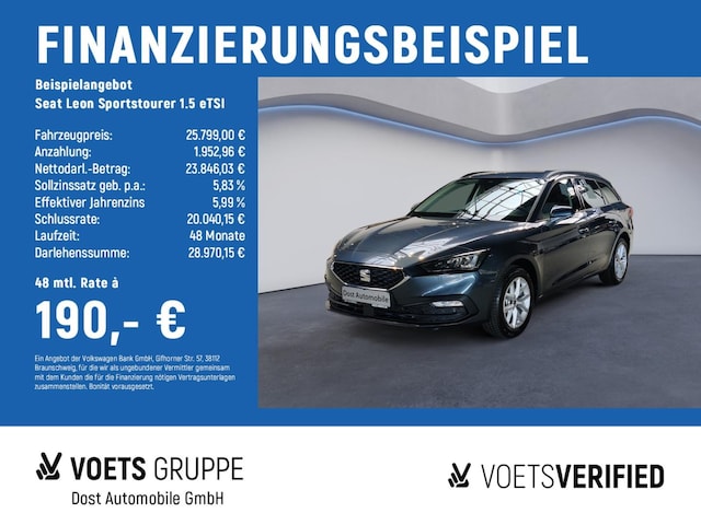 SEAT Leon Sportstourer 1.5 eTSI Road Edition AHK+SHZ (2093)