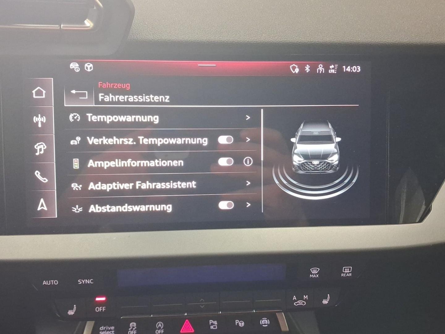 Bild über Audi A3 Sportback advanced 35 TDI S tronic - für weitere Informationen kontaktieren Sie den Audi Partner