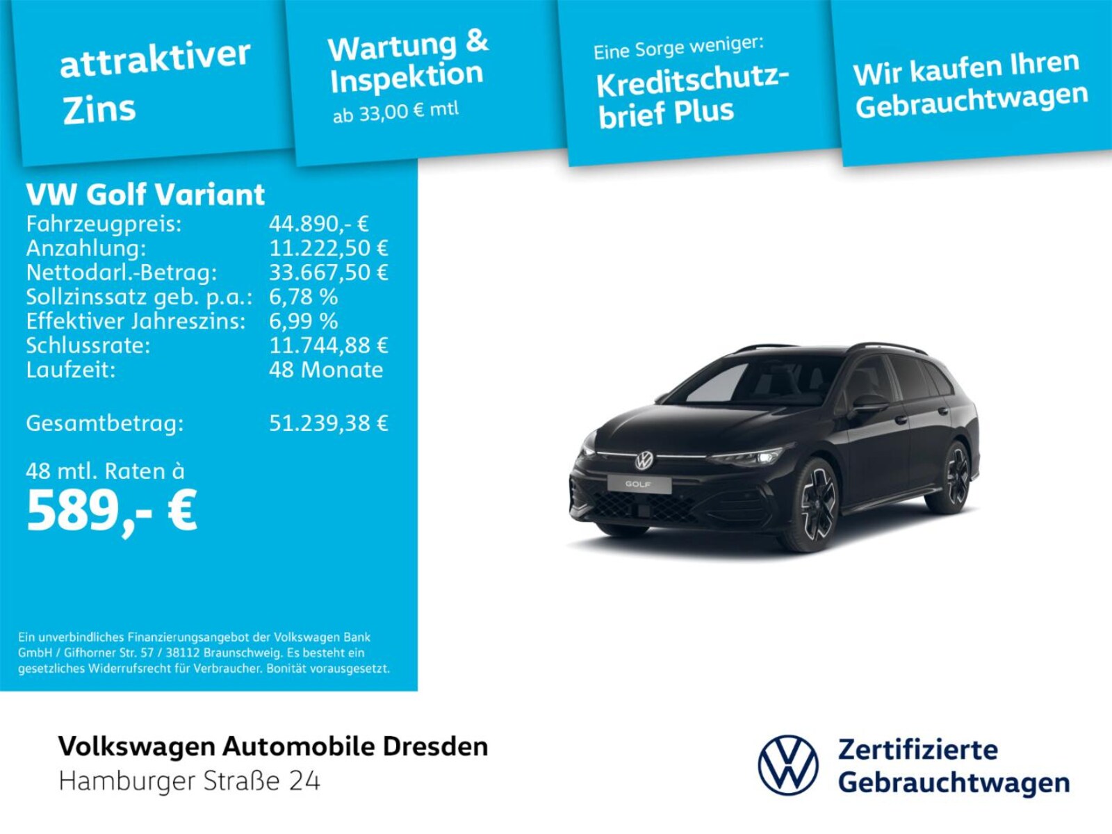 Volkswagen Golf Variant – Bild 2