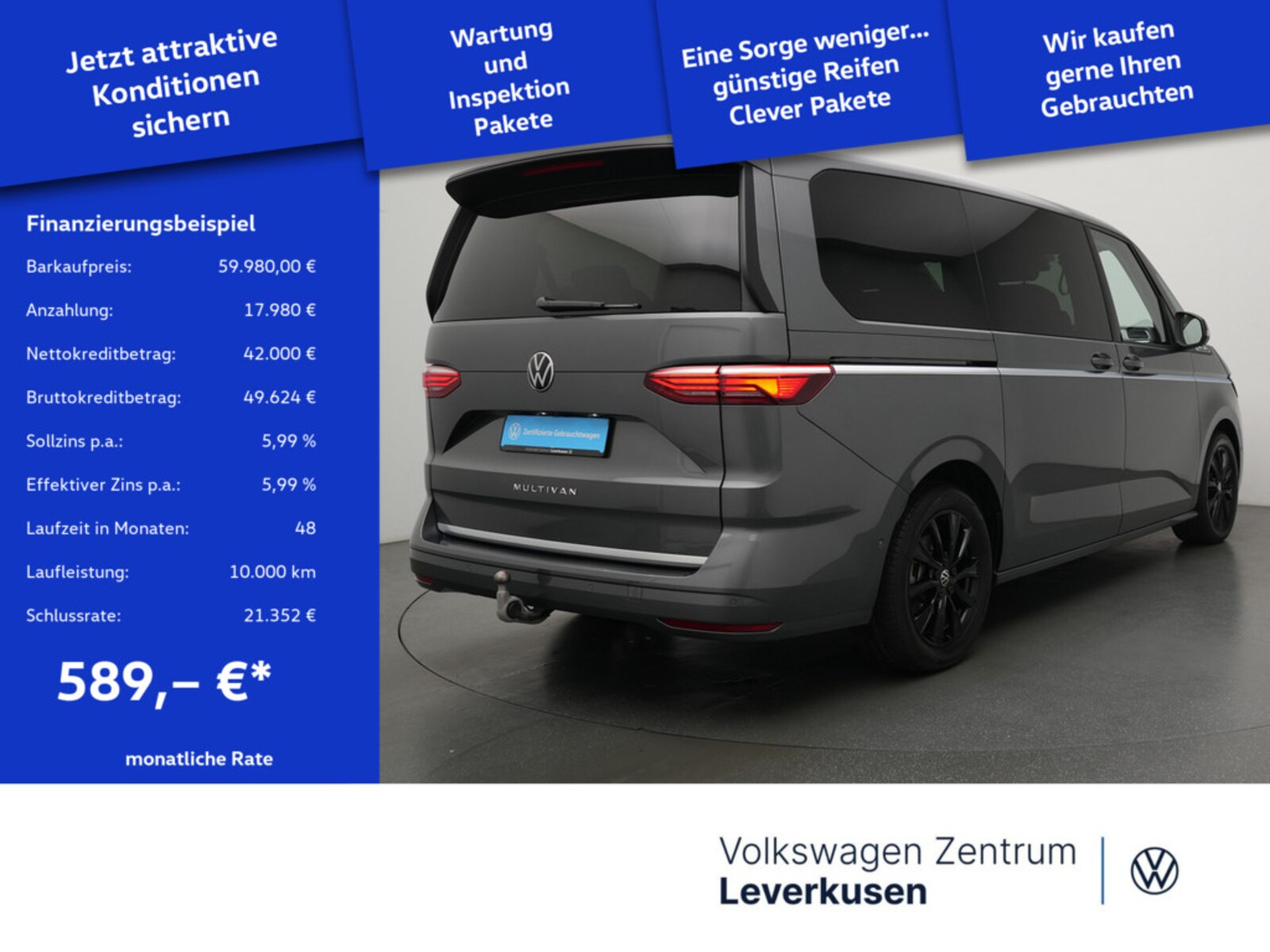 Volkswagen Multivan Langversion – Bild 2