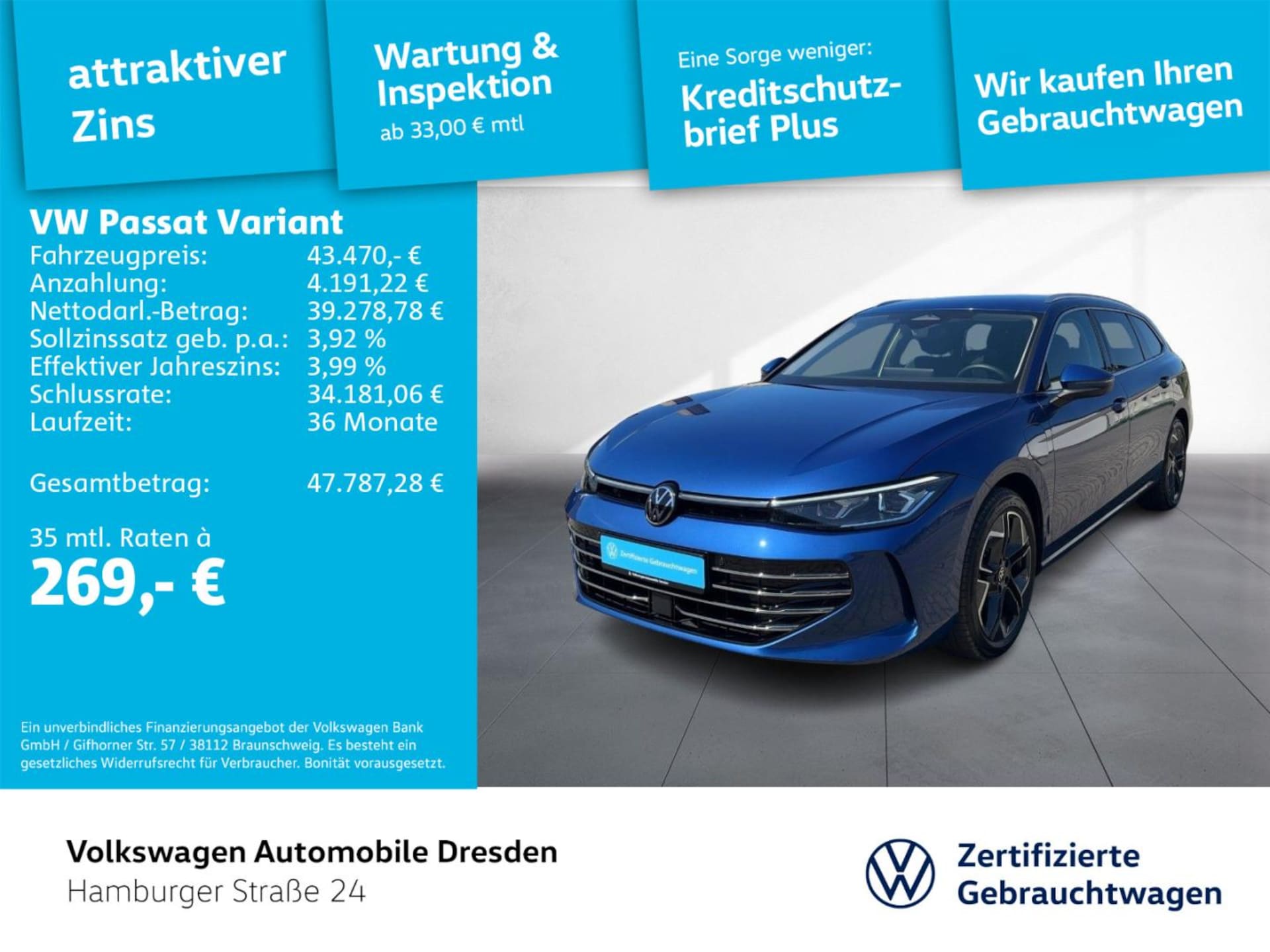 Volkswagen Passat Elegance