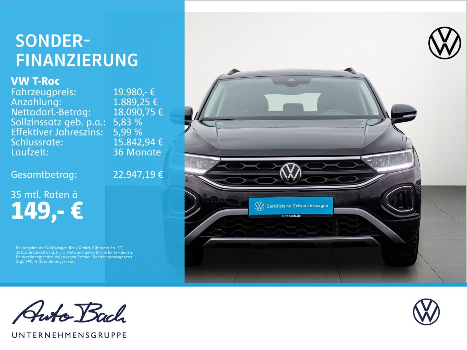 Volkswagen T-Roc – Bild 2