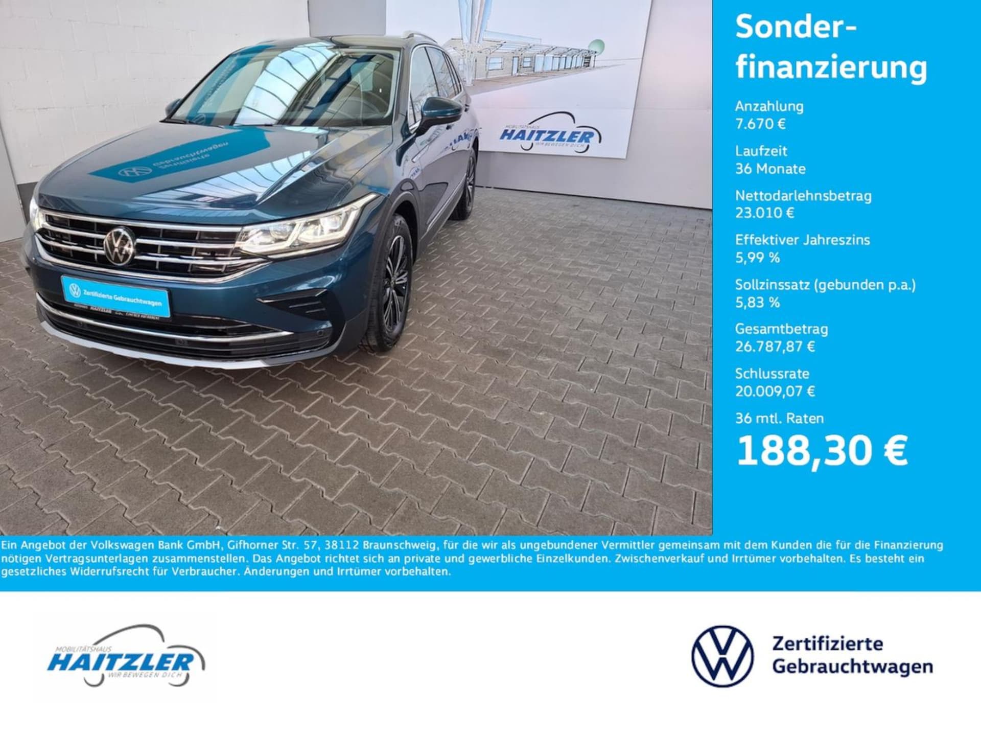 Volkswagen Tiguan Elegance