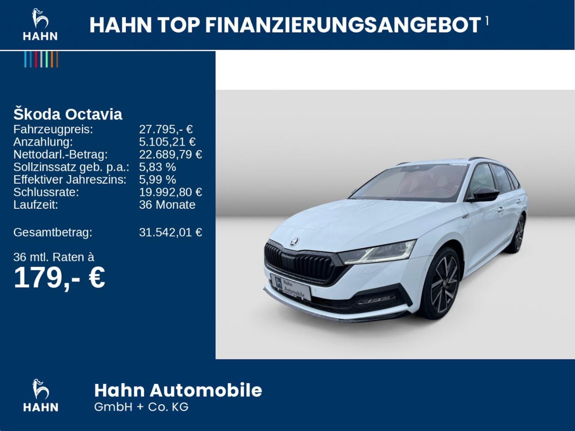 Skoda Octavia Combi Sportline