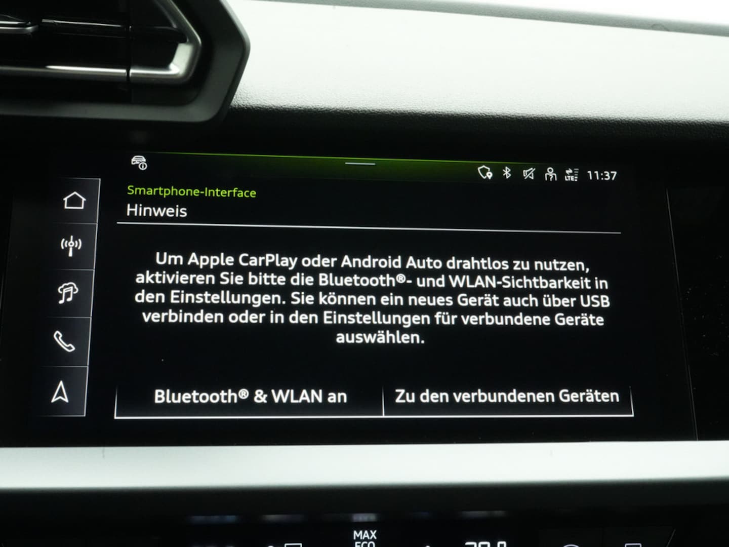 Bild über Audi A3 Limousine TFSI 85 kW S tronic - für weitere Informationen kontaktieren Sie den Audi Partner