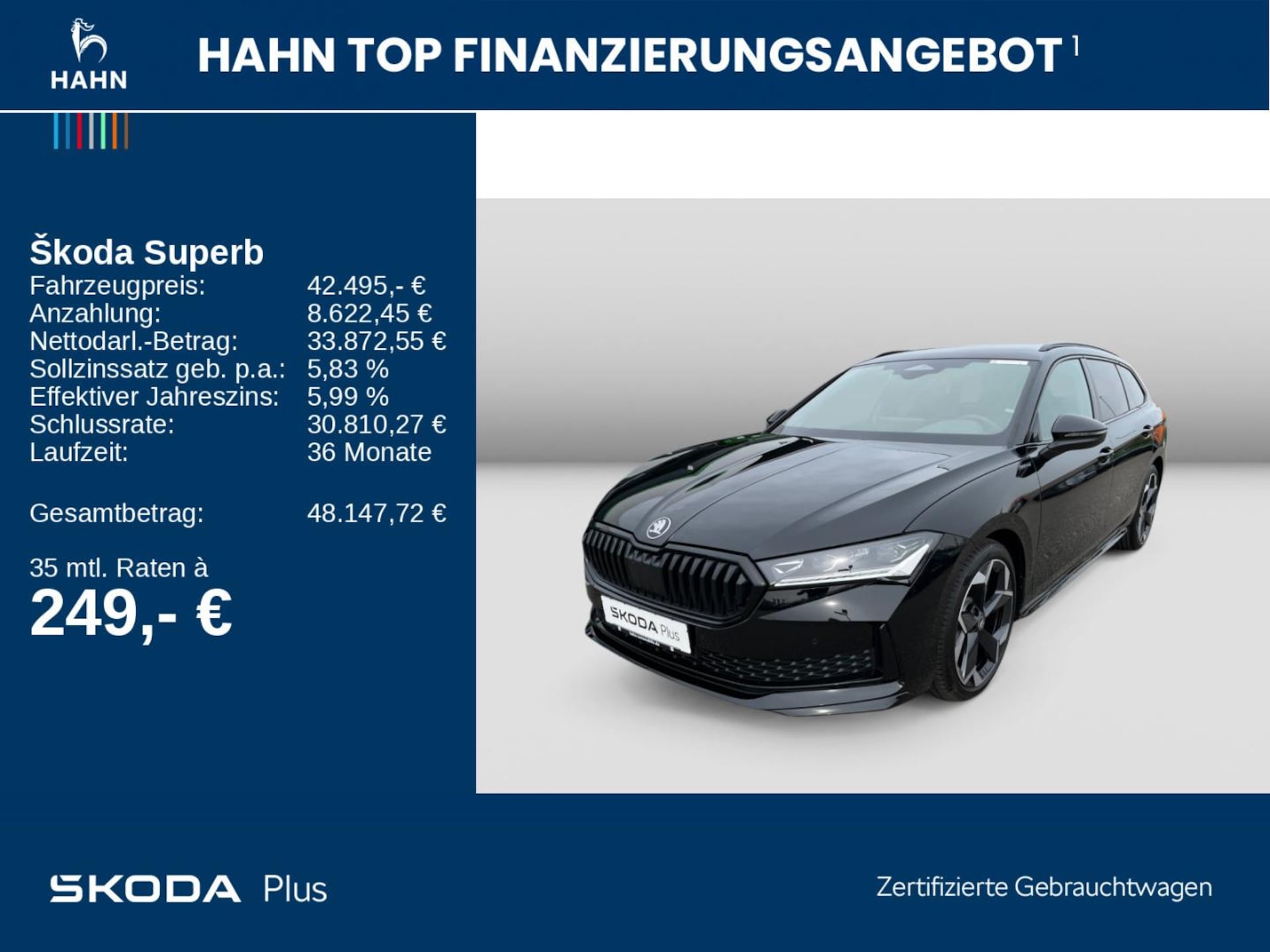 Skoda Superb Combi Sportline