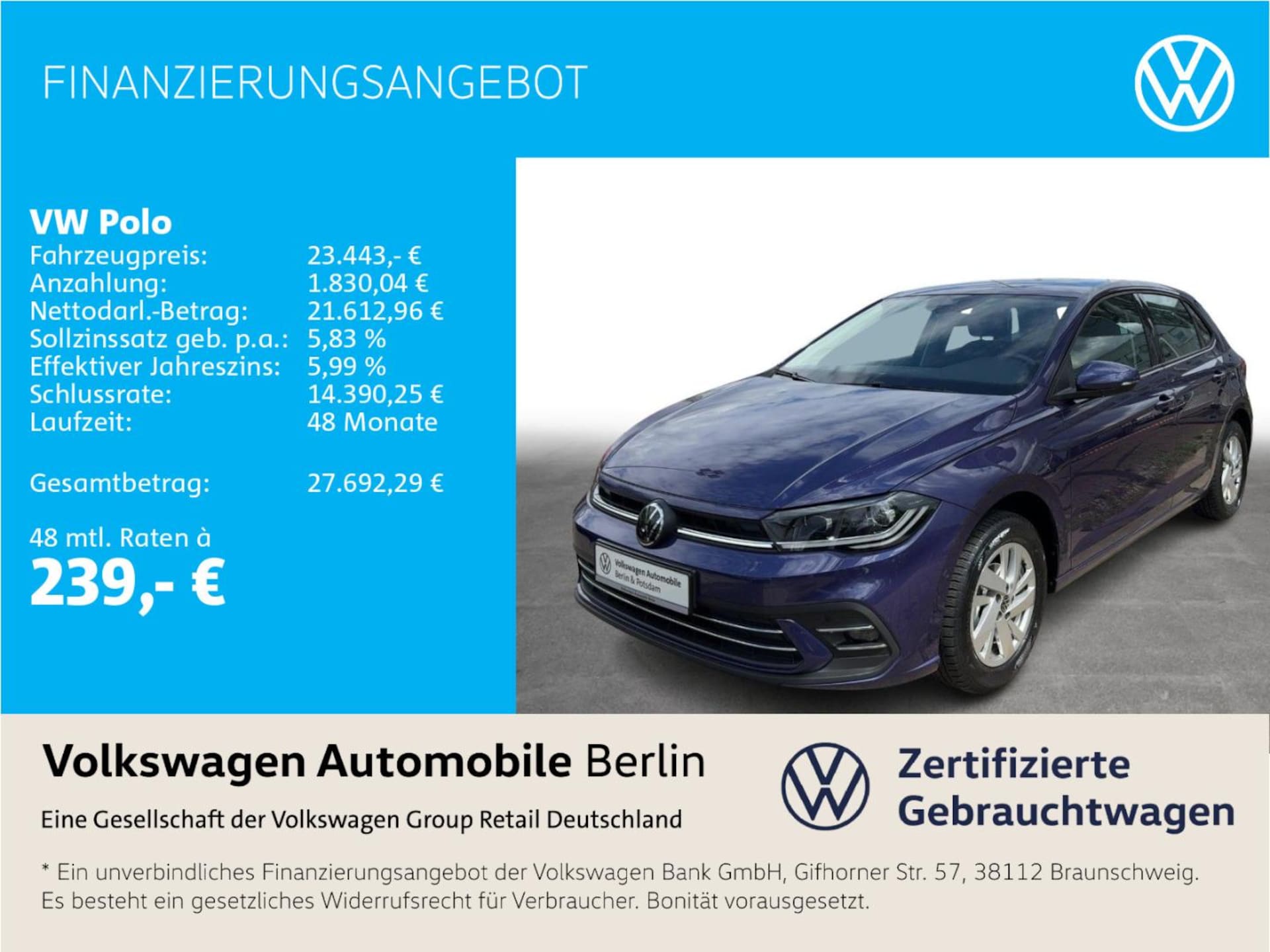 Volkswagen Polo Style