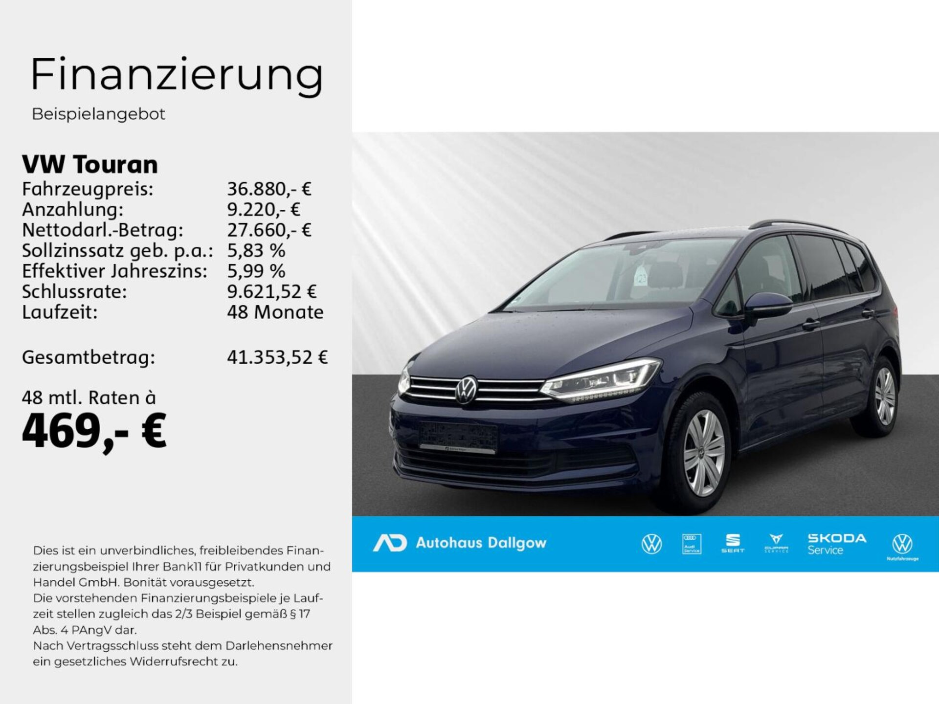 Volkswagen Touran Comfortline