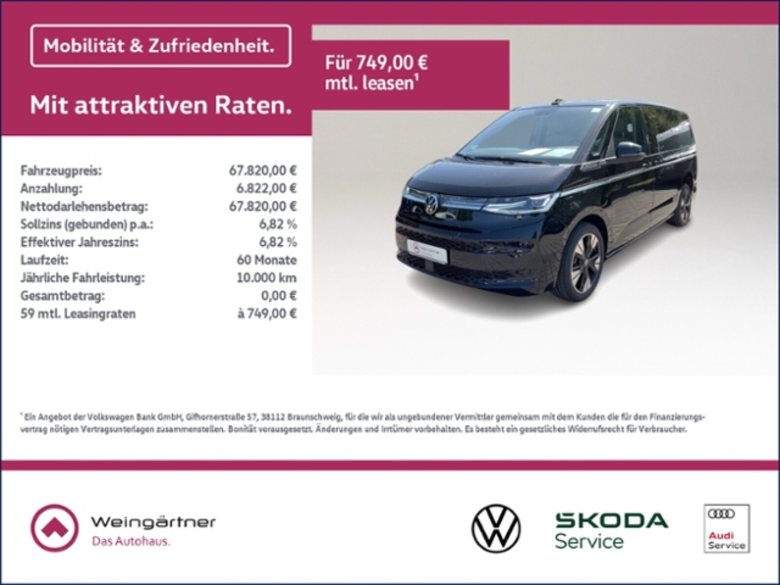 Volkswagen Multivan Langversion