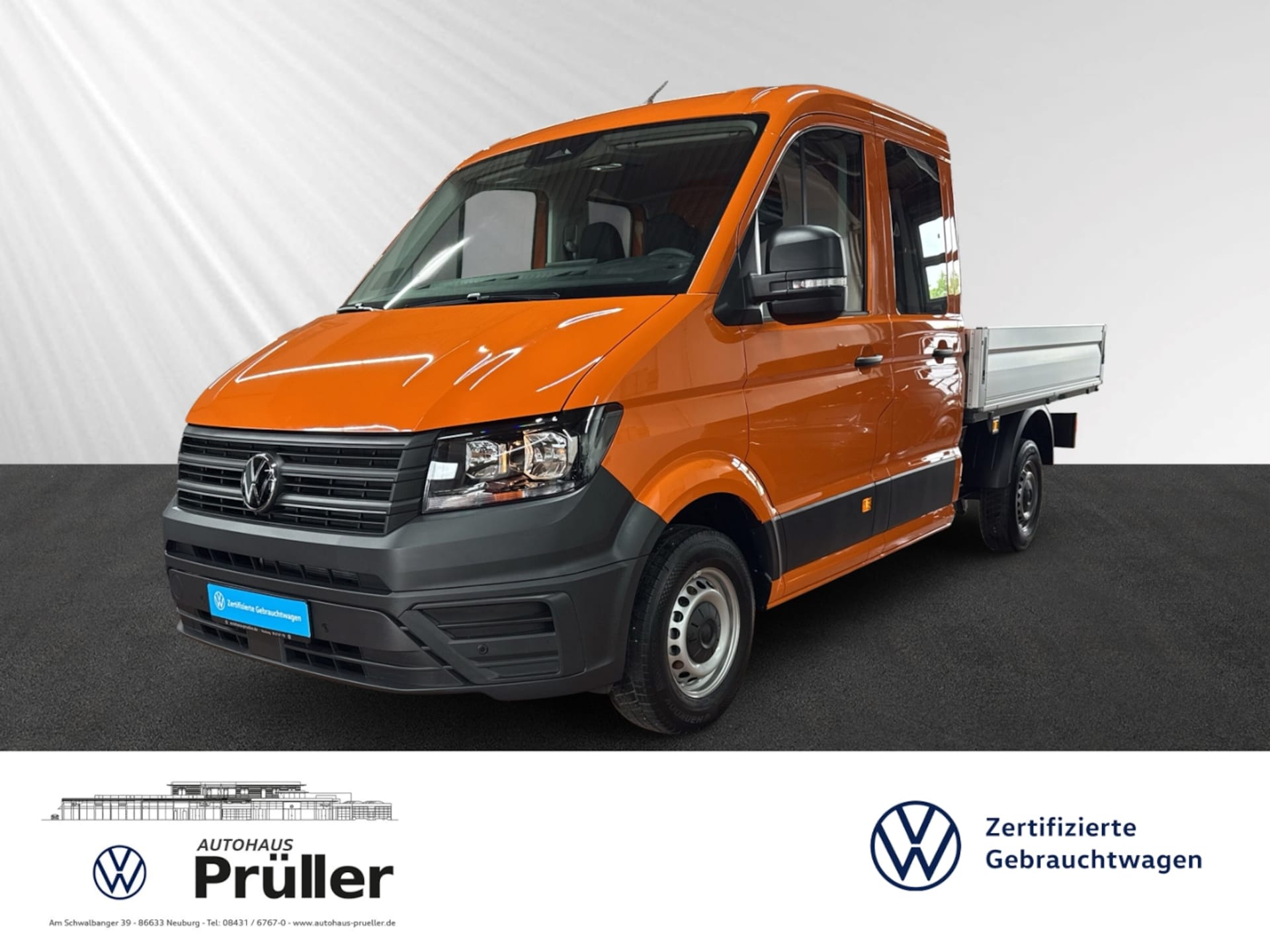 Volkswagen Crafter Doppelkabine mittlerer Radstand