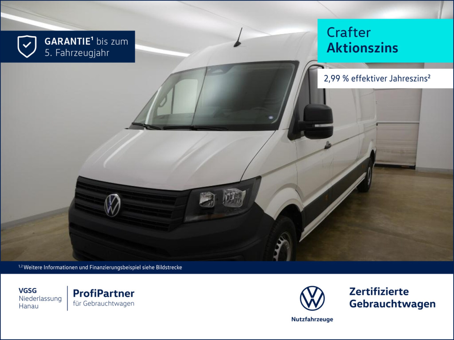 Volkswagen Crafter Kasten langer Radstand
