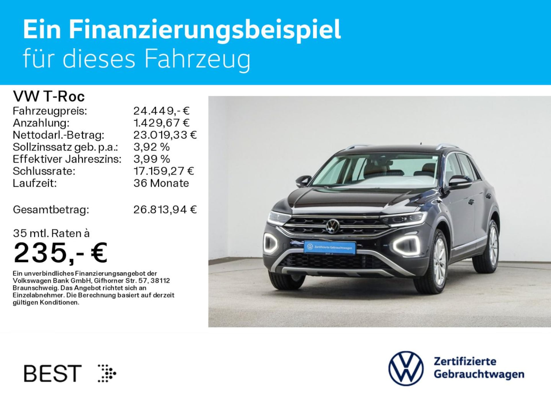 Volkswagen T-Roc Style