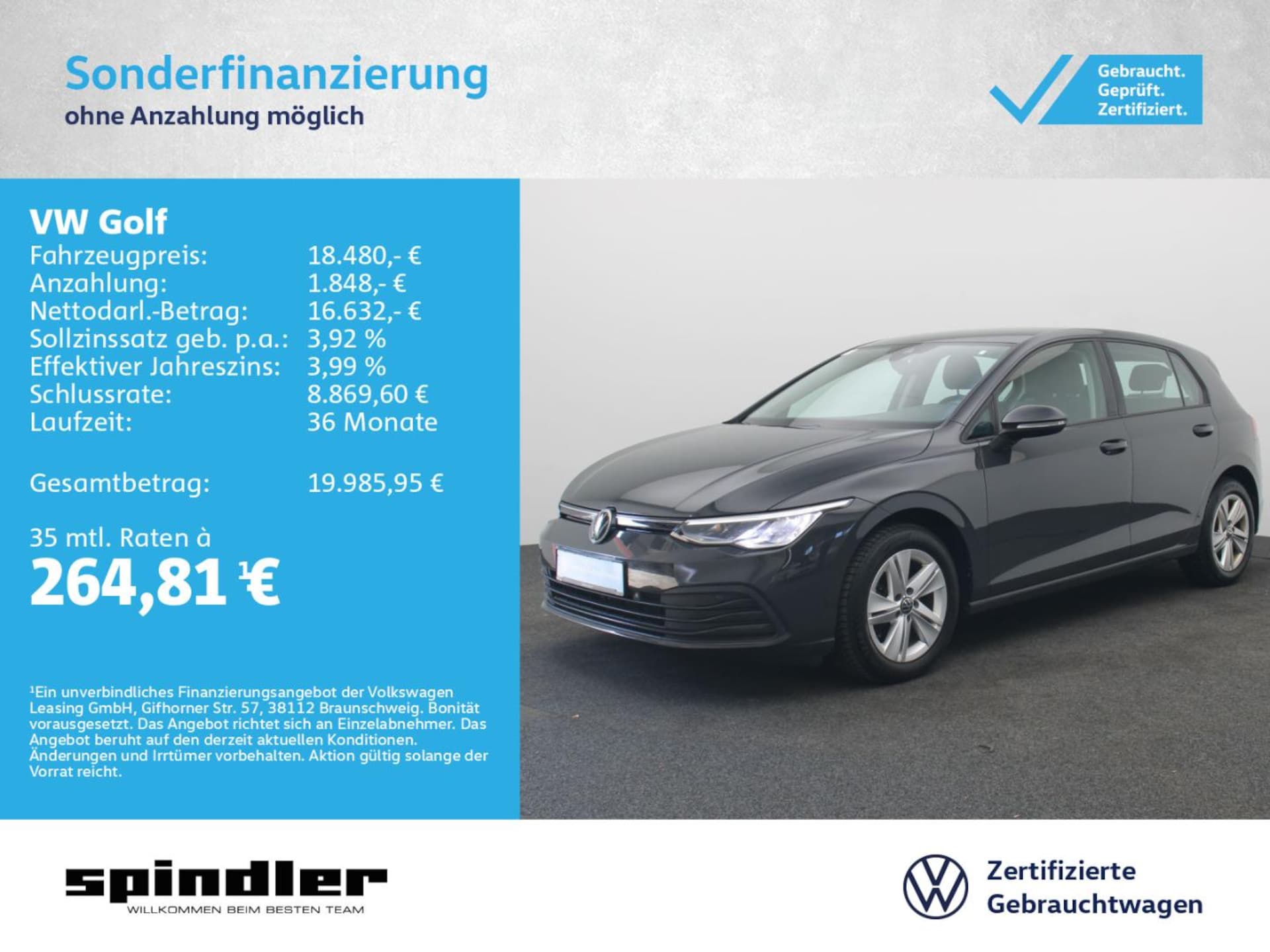 Volkswagen Golf Life