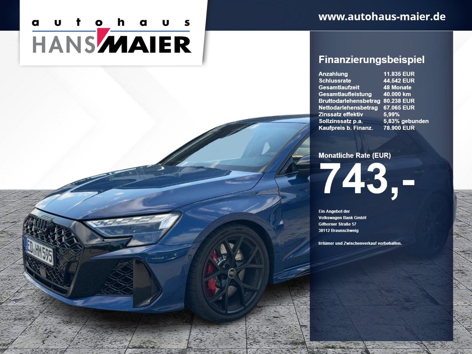 Audi RS 3 Sportback