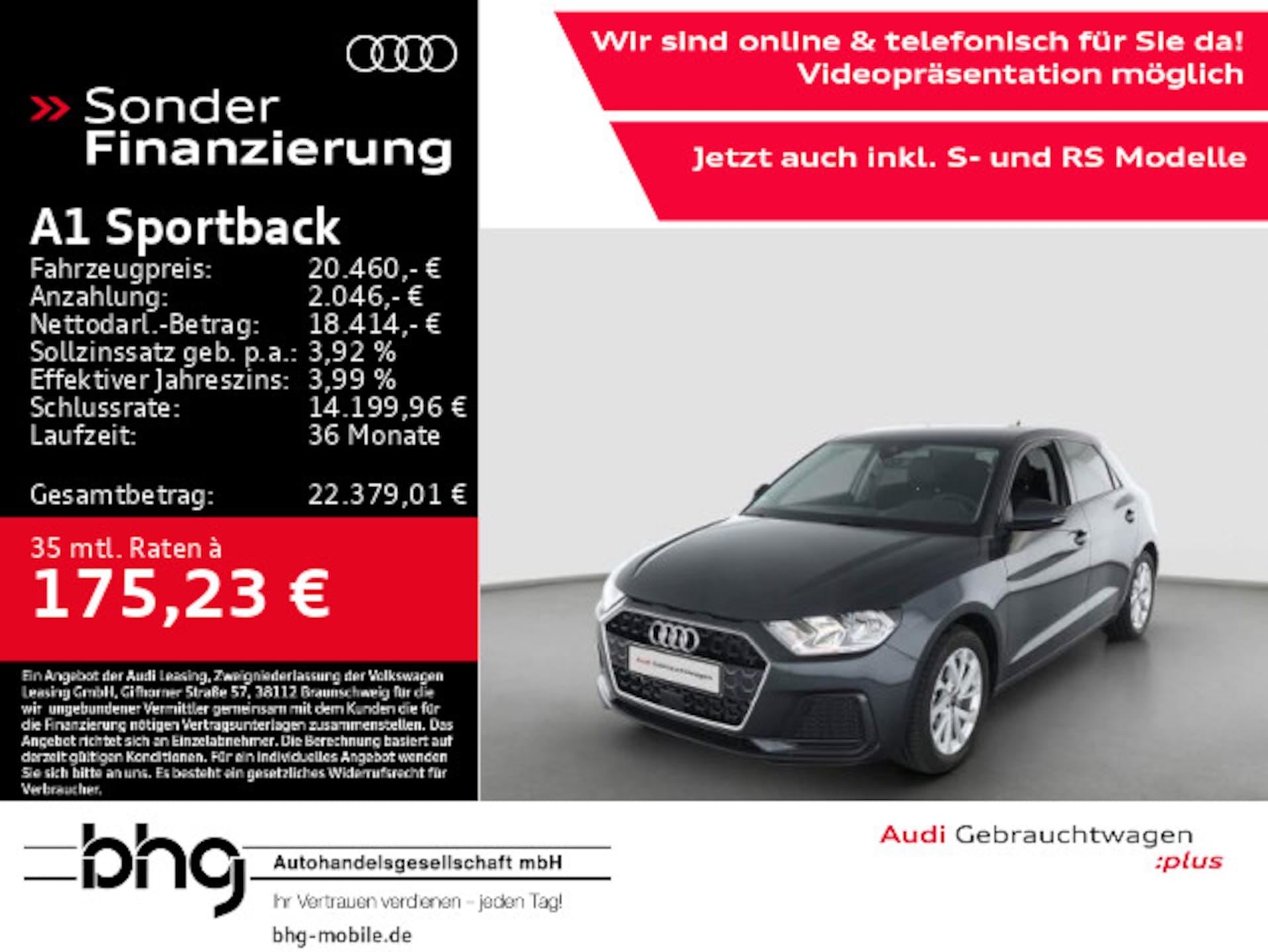Audi A1 Sportback Advanced