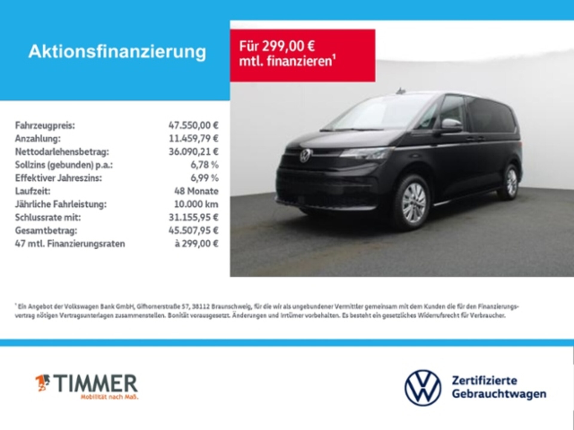 Volkswagen Multivan Basis-Modell