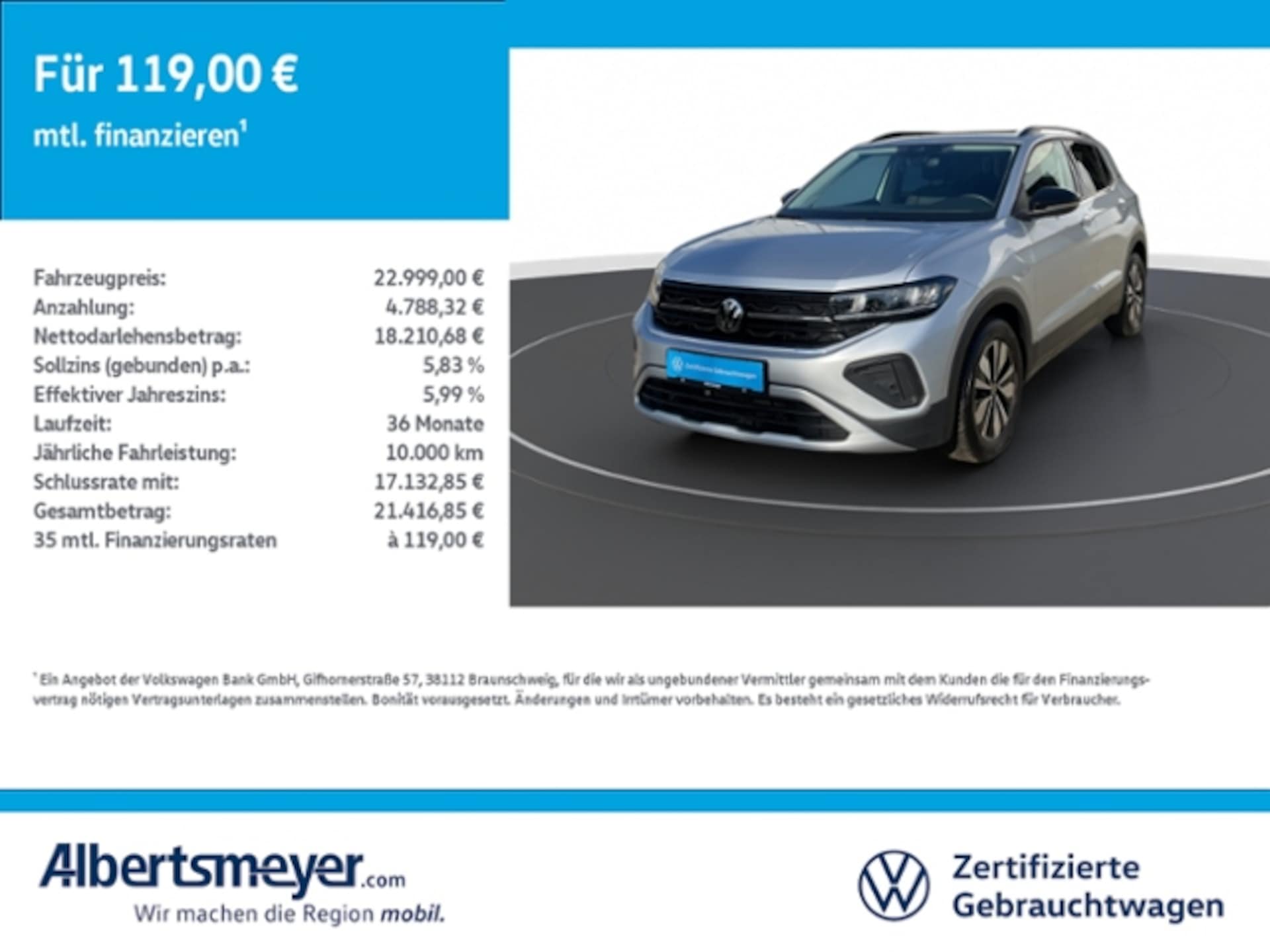 Volkswagen T-Cross Life