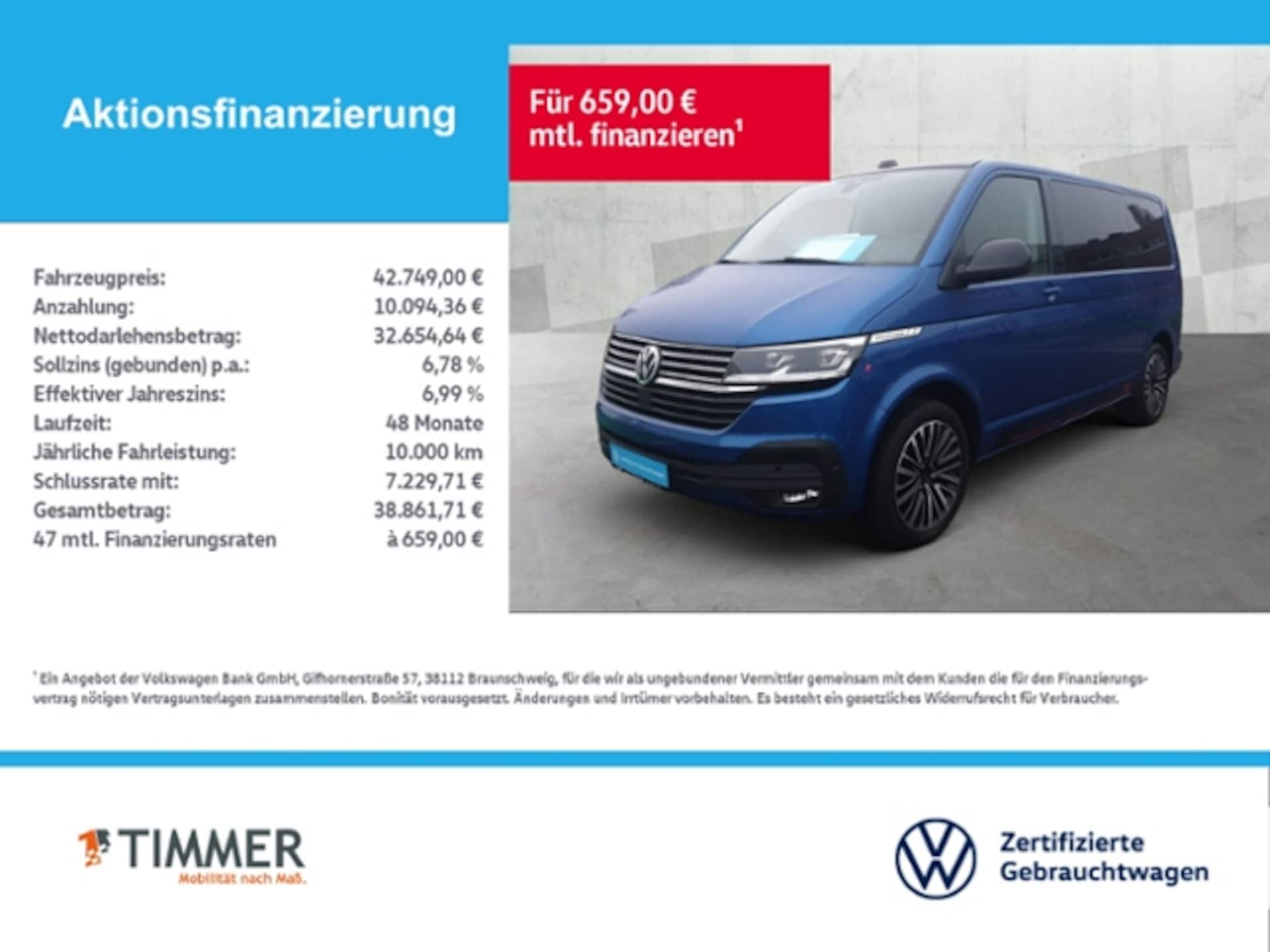 Volkswagen T6.1 Multivan Comfortline