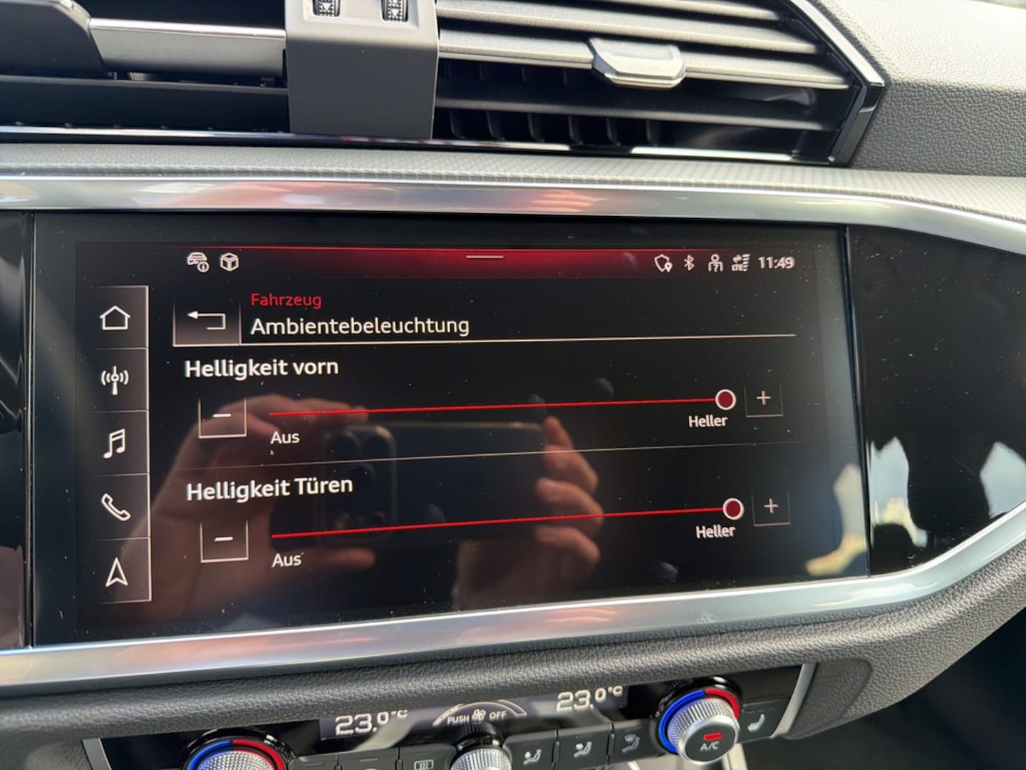 Bild über Audi Q3 Sportback TFSI 110 kW S tronic - für weitere Informationen kontaktieren Sie den Audi Partner