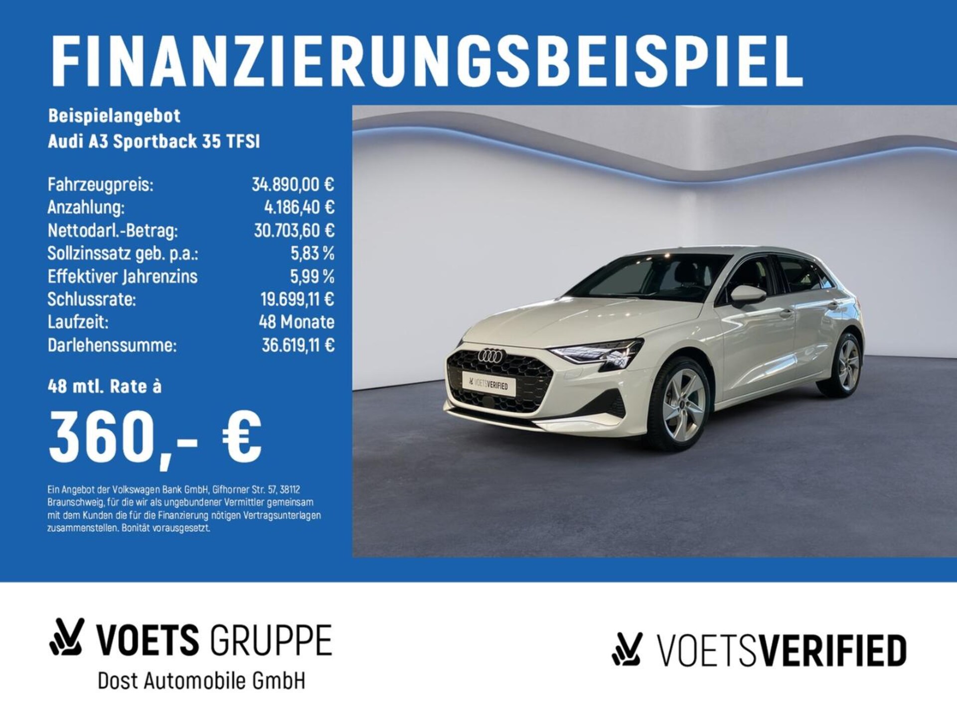 Audi A3 Sportback 2025