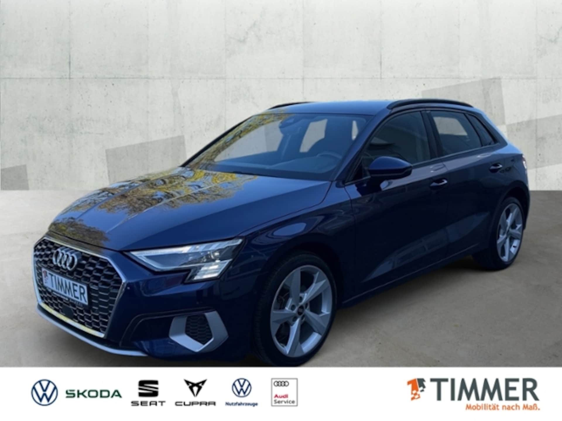 Audi A3 Sportback 2021 — advanced 35 TFSI 110 kW (150 PS) S tronic 35 TFSI S tronic +B&O +MATRIX +ACC +VIRTUAL +NAVI