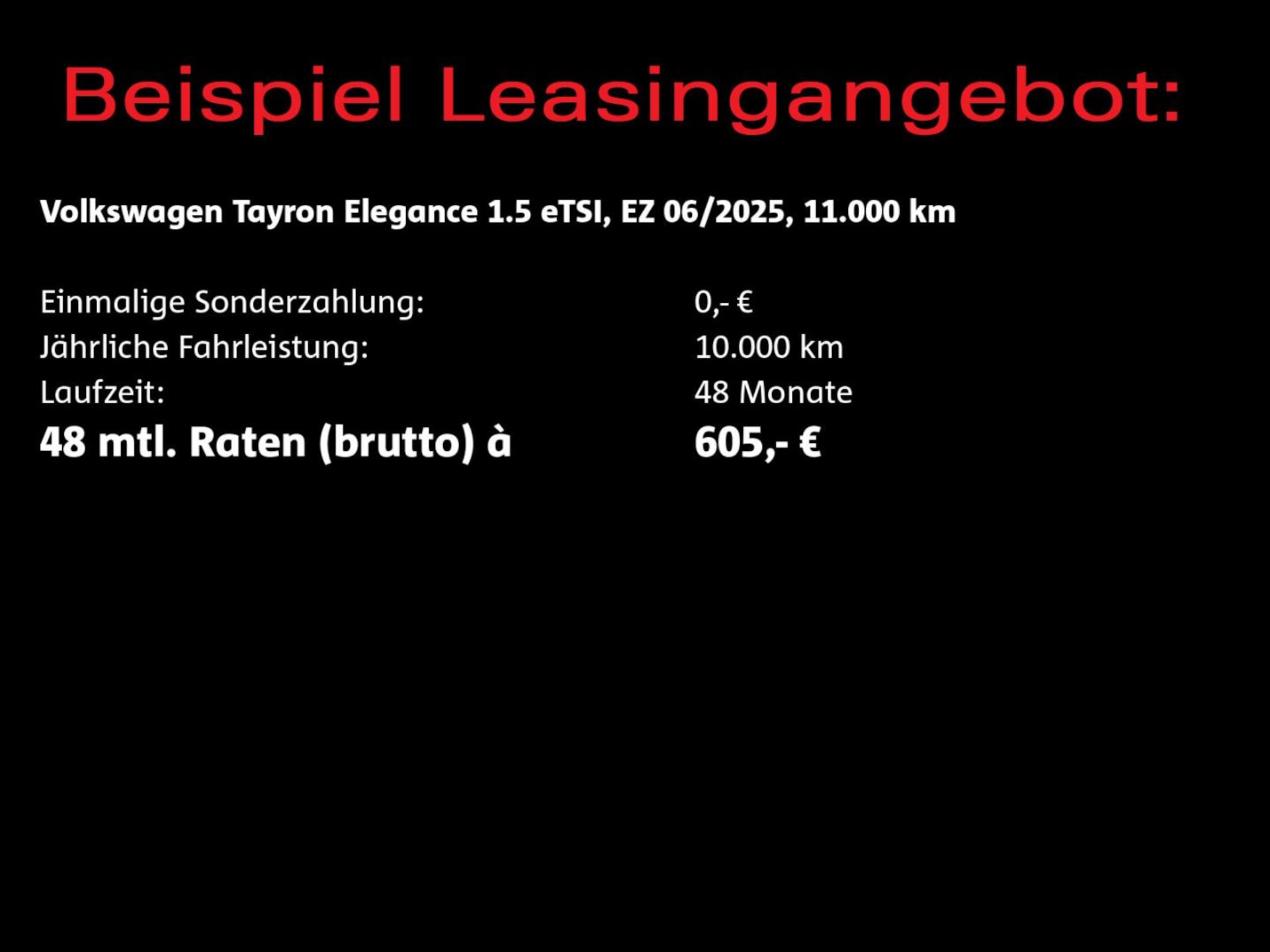 Volkswagen Tayron Elegance