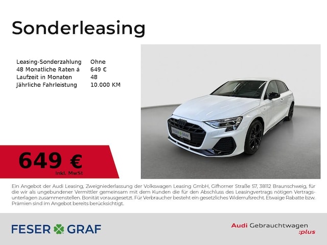 Image about Audi A3 Sportback TFSI e S line 40 TFSI e S tronic