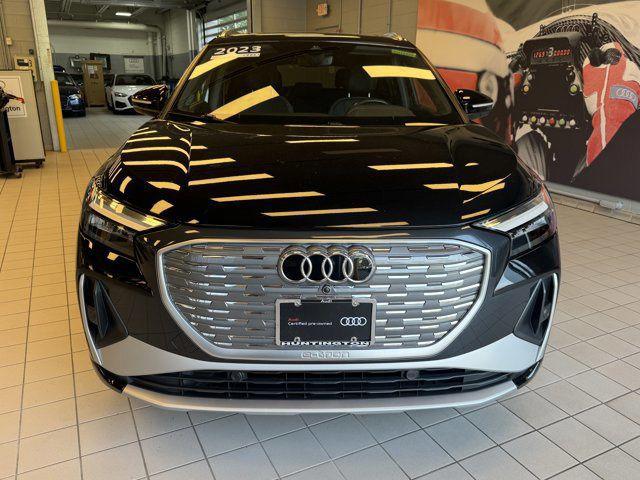 Used 2023 Audi Q4 e-tron Premium Plus with VIN WA1L2BFZ7PP054657 for sale in Huntington Station, NY