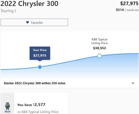 2022 Chrysler 300