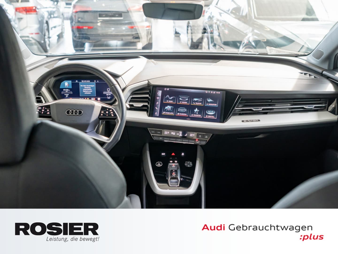 Bild über Audi Q4 e-tron 45 e-tron quattro - für weitere Informationen kontaktieren Sie den Audi Partner