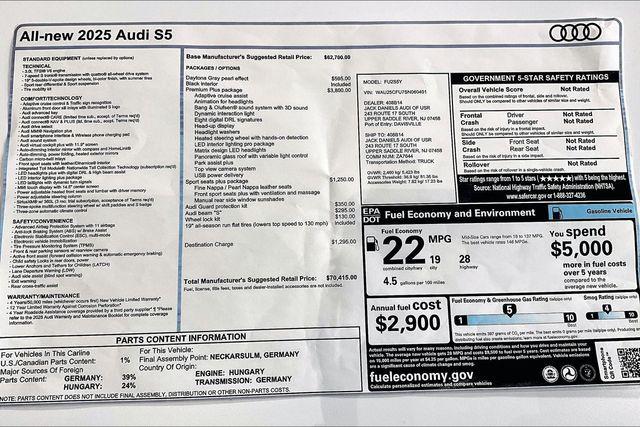 2025 Audi S5 Premium Plus - Photo 14