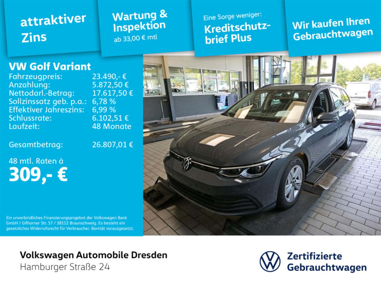 Volkswagen Golf Variant – Bild 2