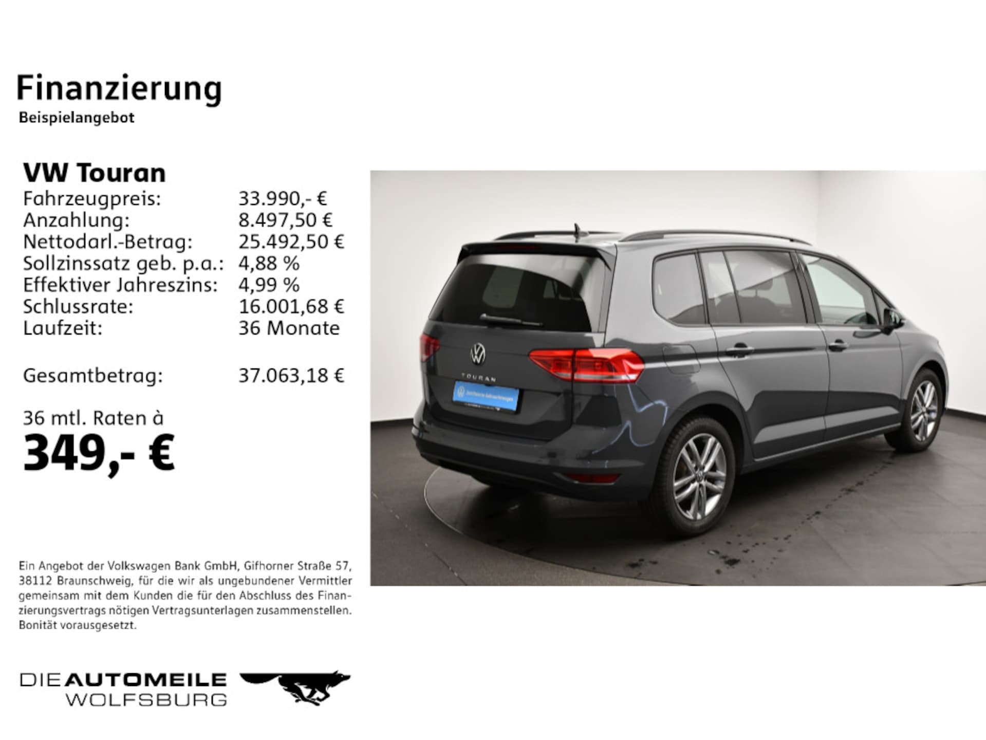 Volkswagen Touran Comfortline