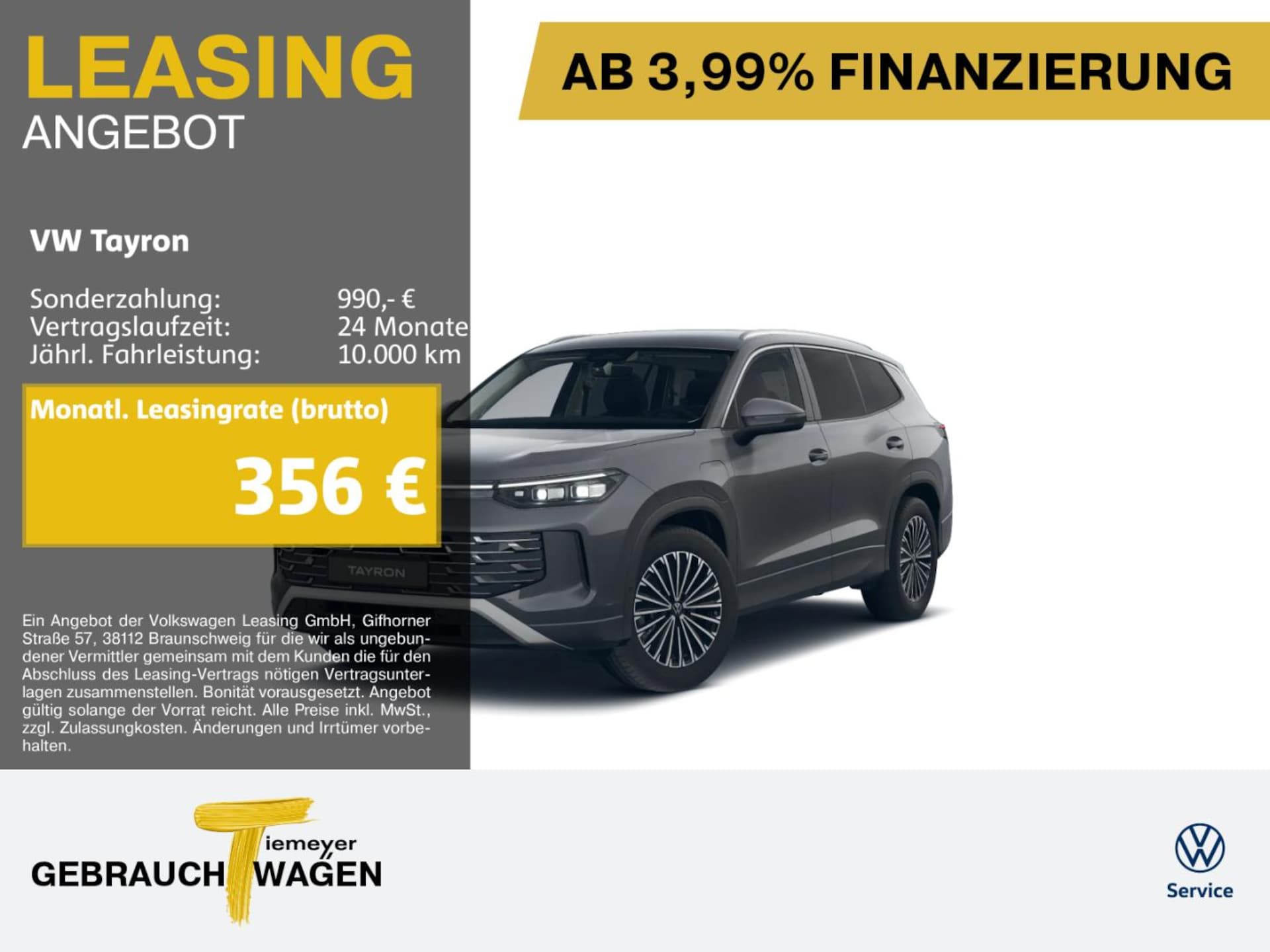 Volkswagen Tayron Elegance