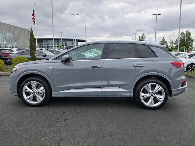 Used 2023 Audi Q4 e-tron Premium Plus with VIN WA1L2BFZ0PP055343 for sale in Fife, WA