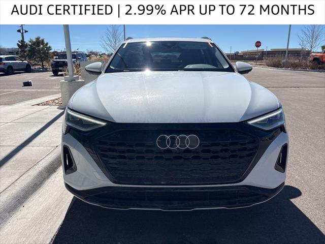 Used 2024 Audi Q8 e-tron Premium Plus with VIN WA15AAGE0RB013899 for sale in Parker, CO