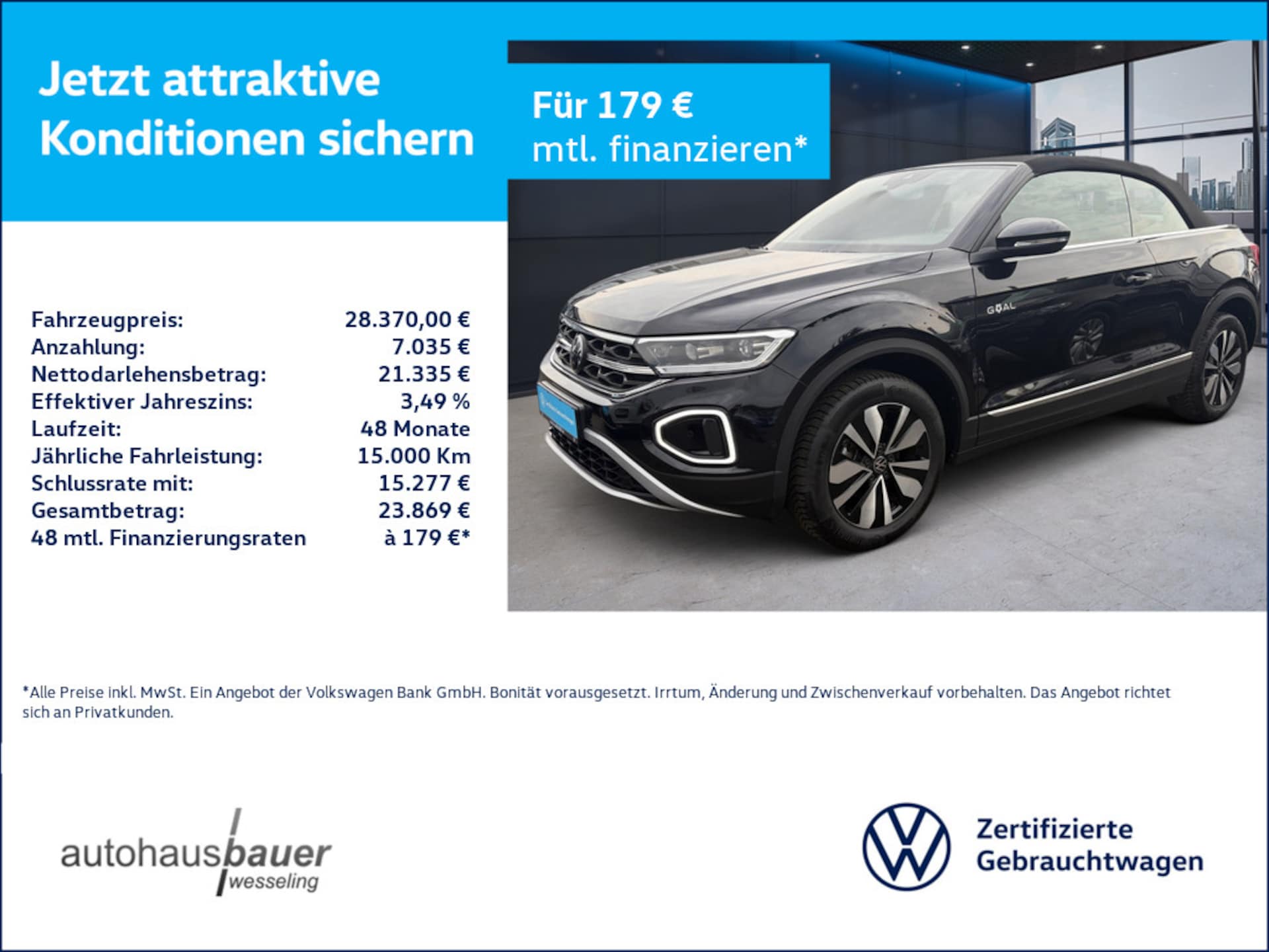 Volkswagen T-Roc Cabriolet Style