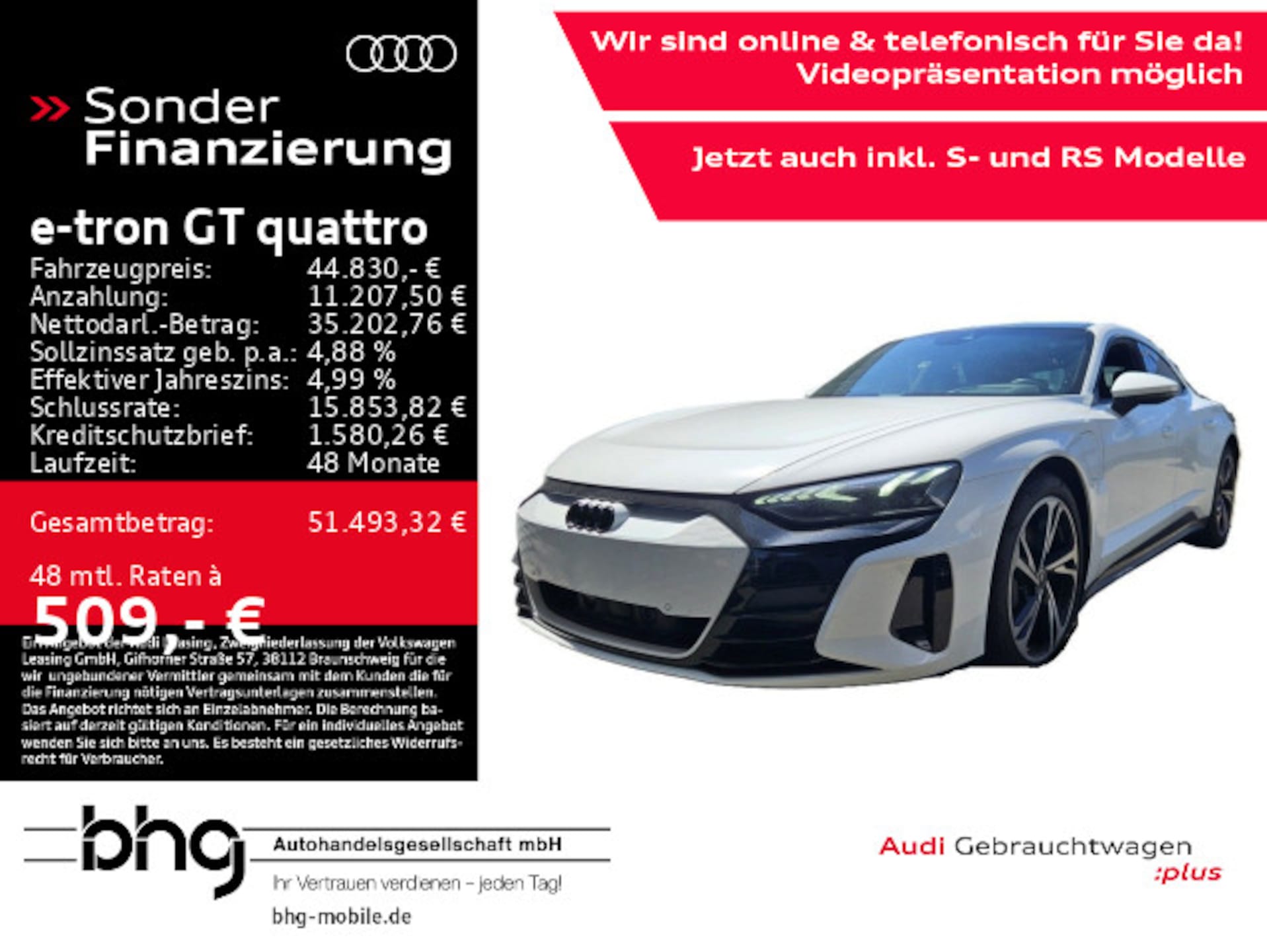 Audi e-tron GT quattro