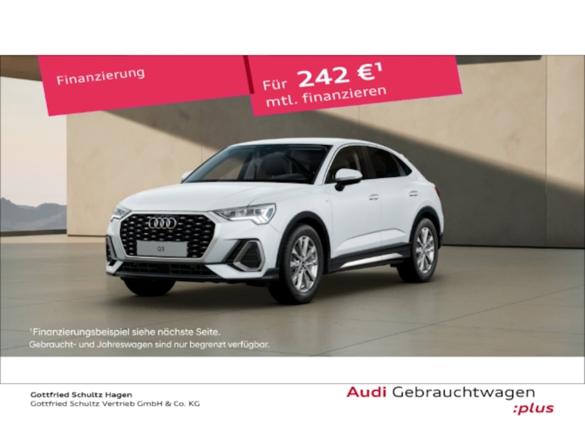 Audi Q3 Sportback S line