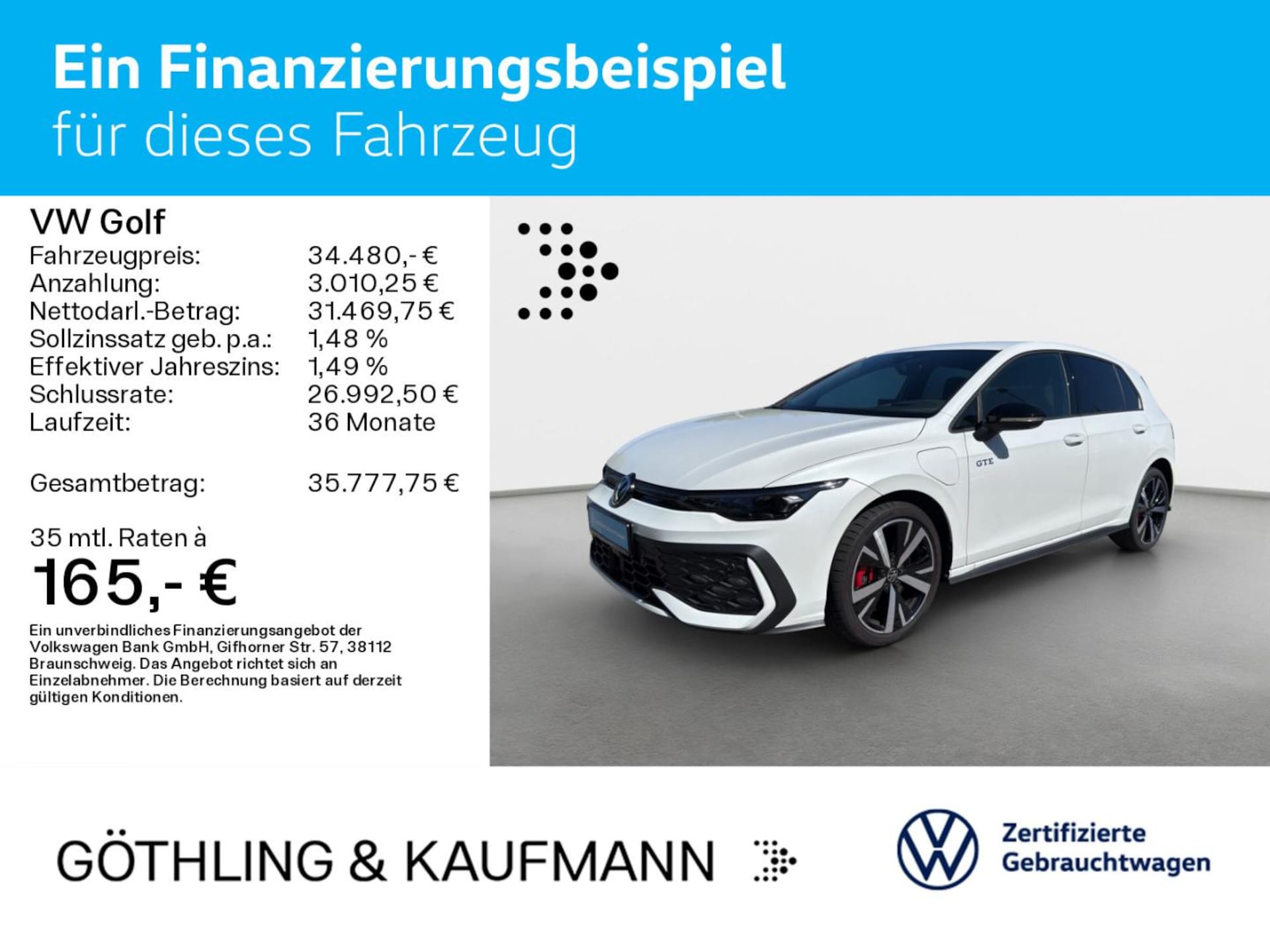 Volkswagen Golf GTE