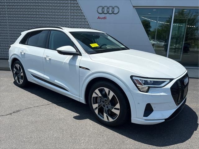 Used 2022 Audi e-tron Premium with VIN WA1AAAGEXNB038592 for sale in Hyannis, MA