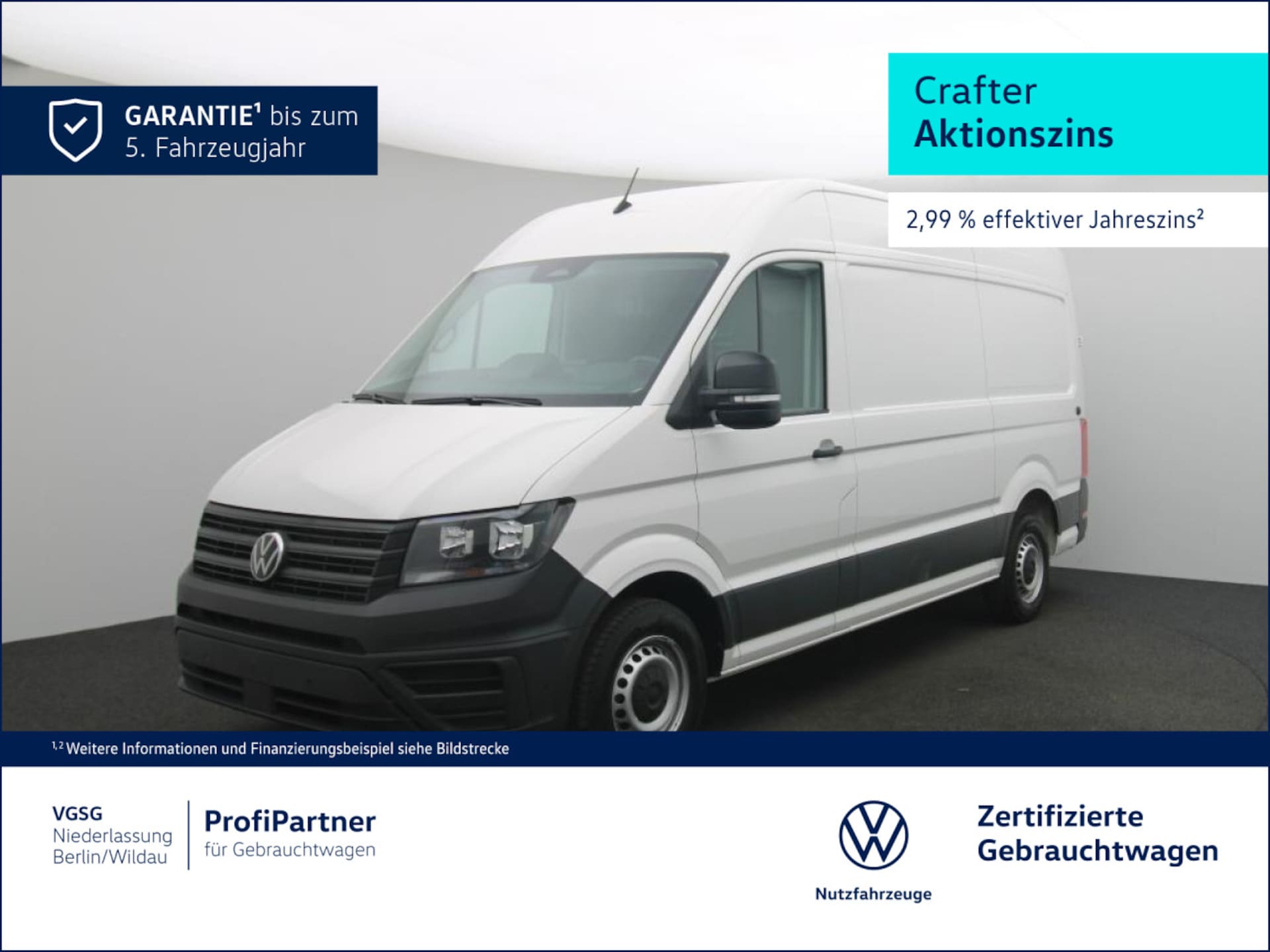 Volkswagen Crafter Kasten mittlerer Radstand