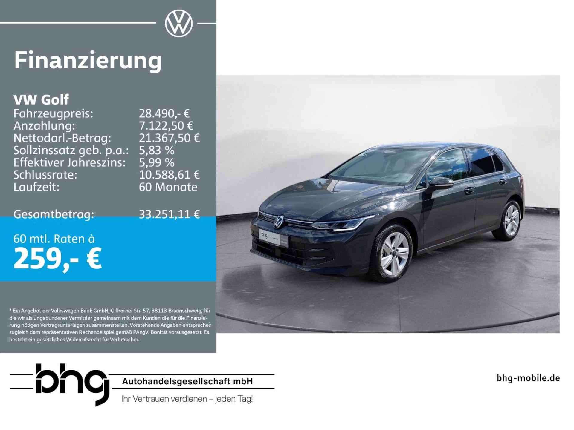 Volkswagen Golf Life