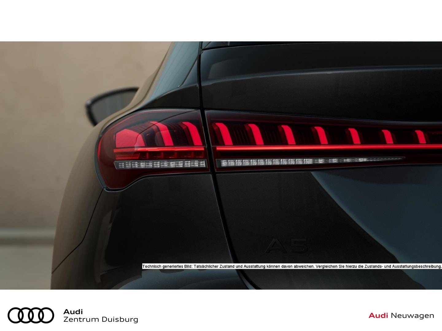 Bild über Audi A5 Avant TFSI 110 kW S tronic - für weitere Informationen kontaktieren Sie den Audi Partner
