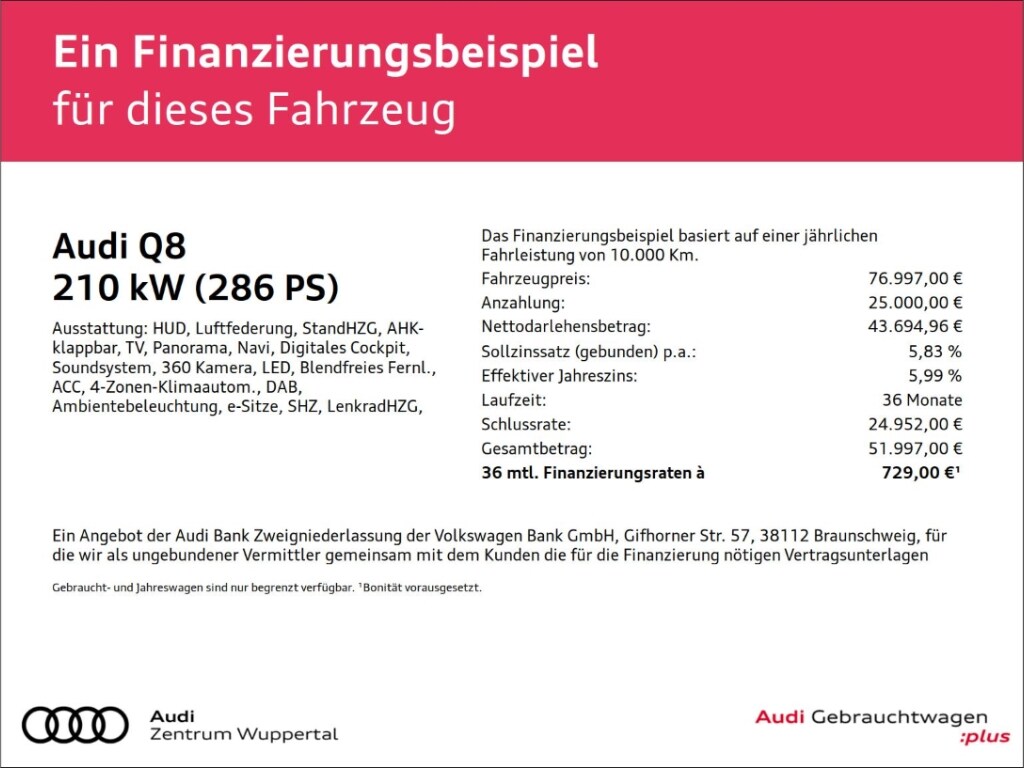 Image about Audi Q8 50 TDI quattro tiptronic