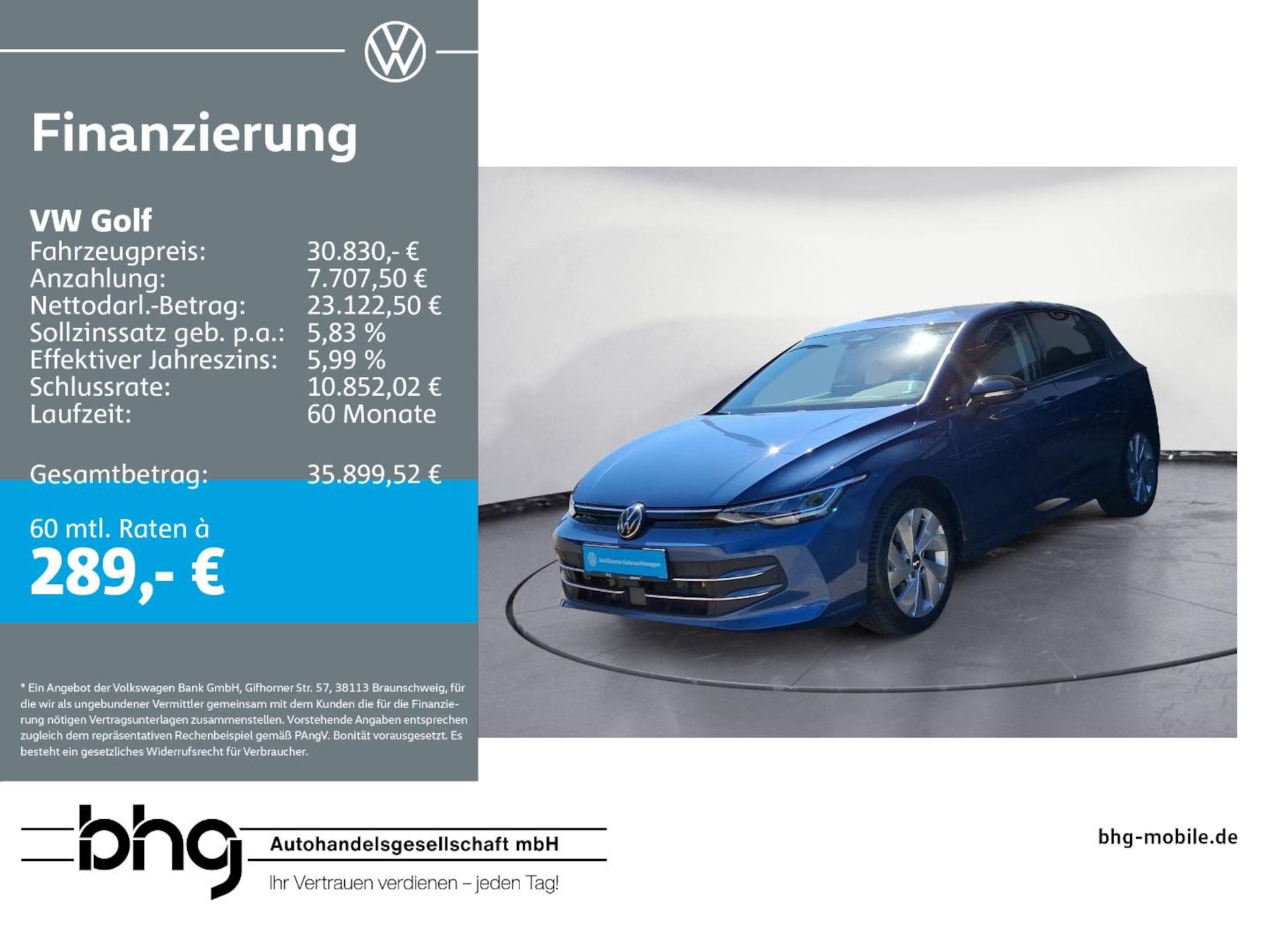 Volkswagen Golf ENERGY