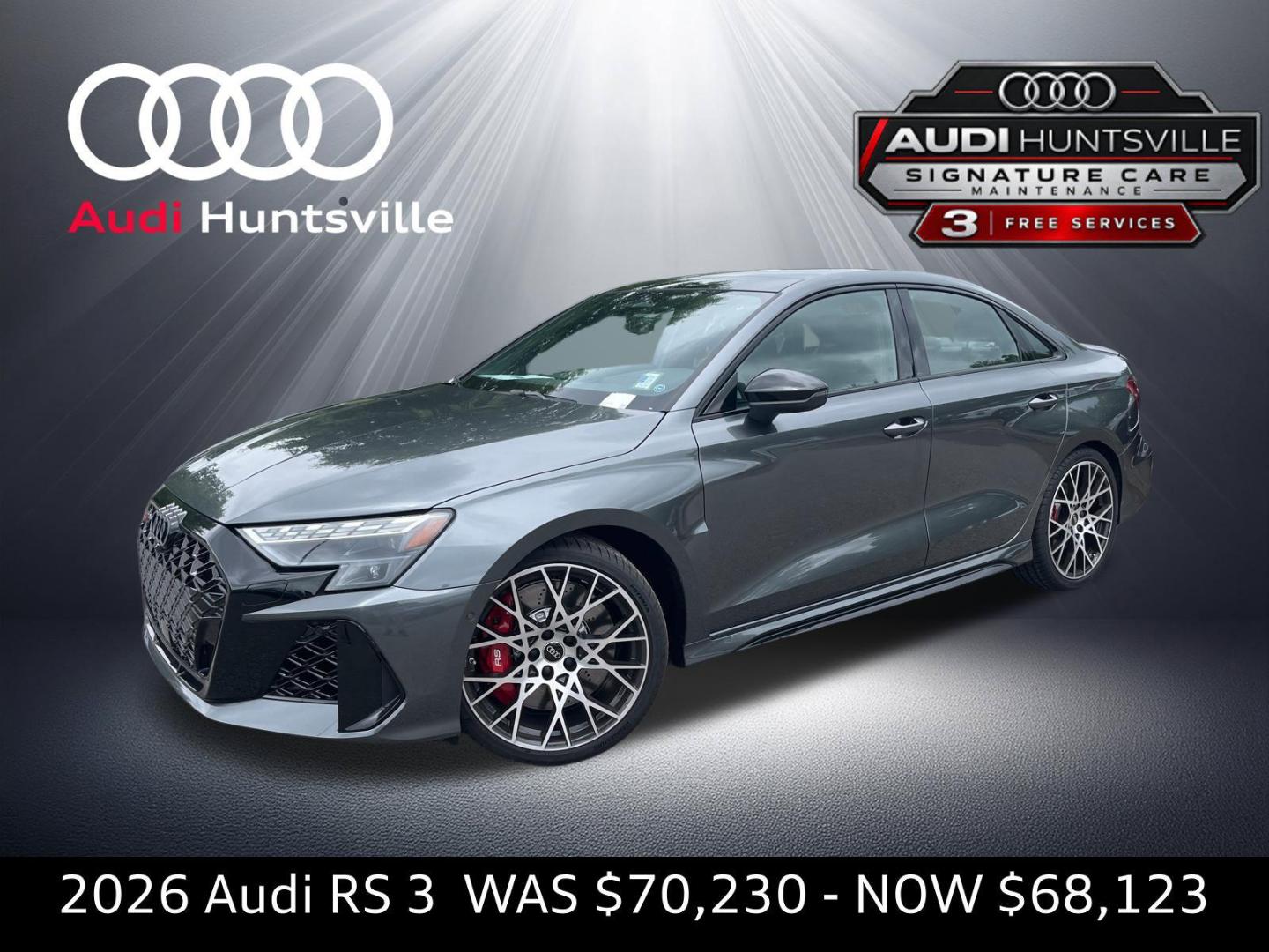2026 Audi RS3 Sedan