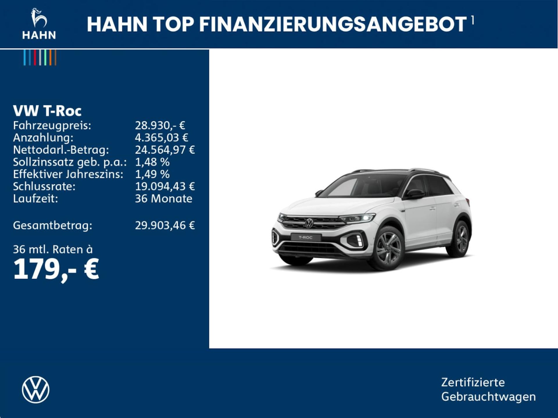 Volkswagen T-Roc R-Line